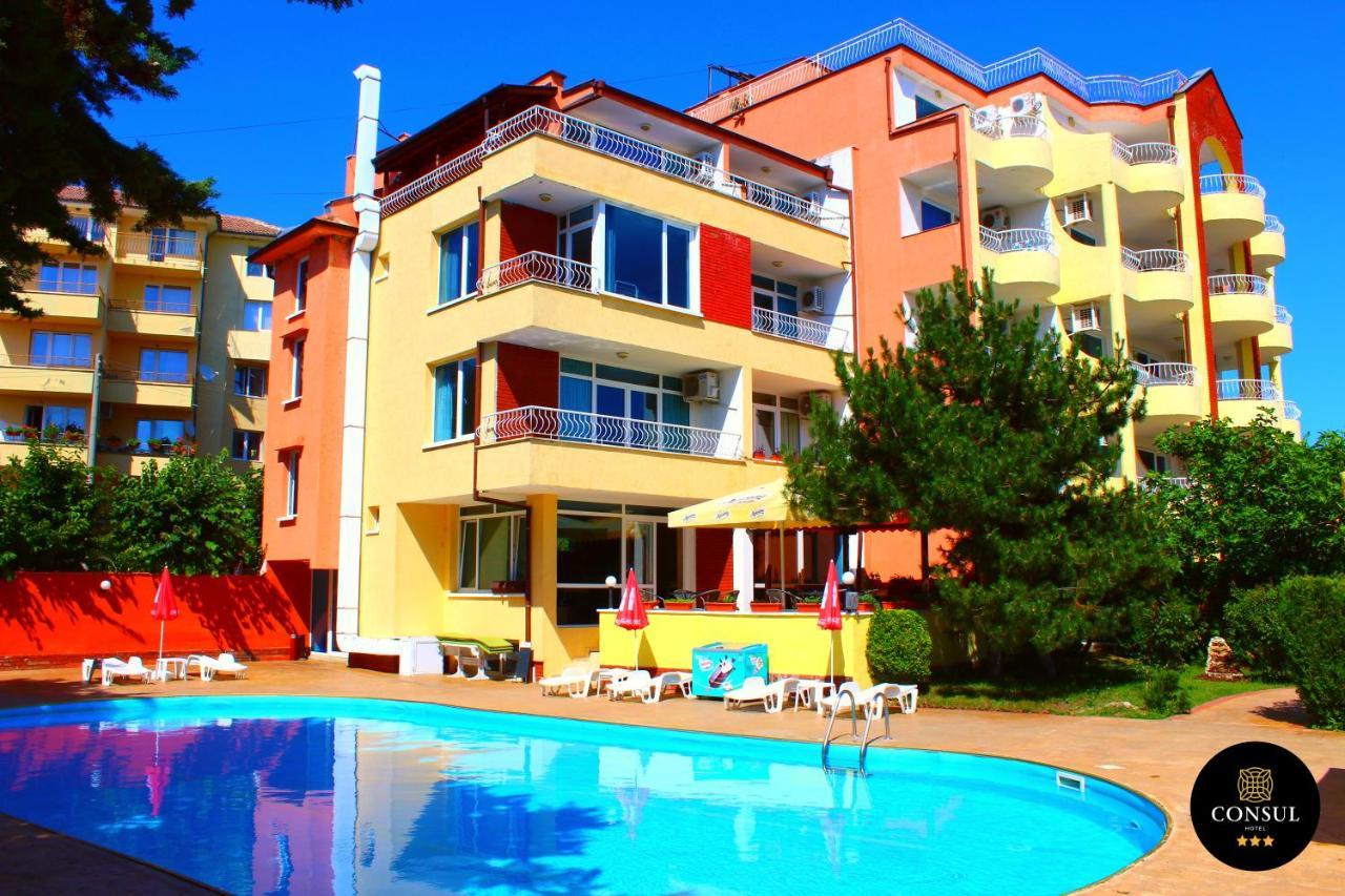 Hotel Consul Sveti Vlas Bagian luar foto