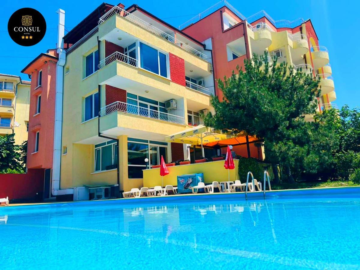 Hotel Consul Sveti Vlas Bagian luar foto